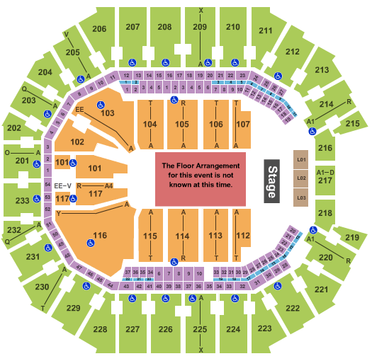 Spectrum Center NCAA Seating Chart