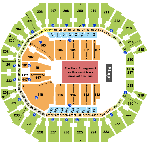 Spectrum Center NCAA Seating Chart